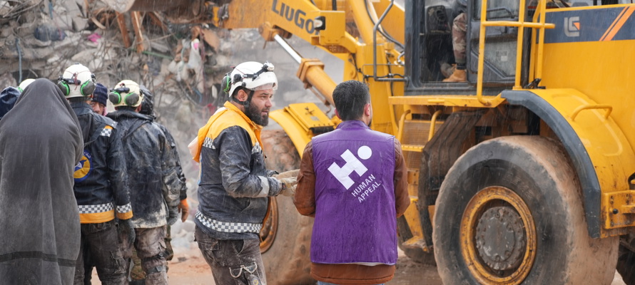 Human Appeal est sur le terrain en Turquie après le pire tremblement de terre du siècle