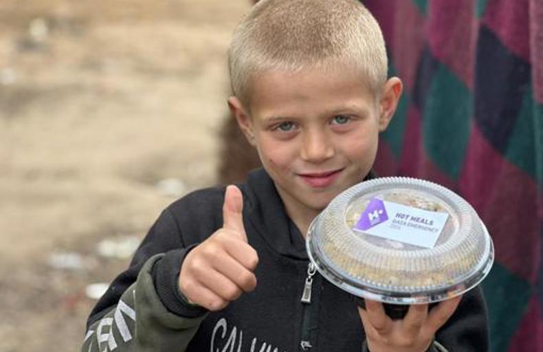 Don de repas chauds pour Gaza