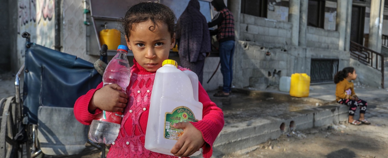 Don eau potable Palestine