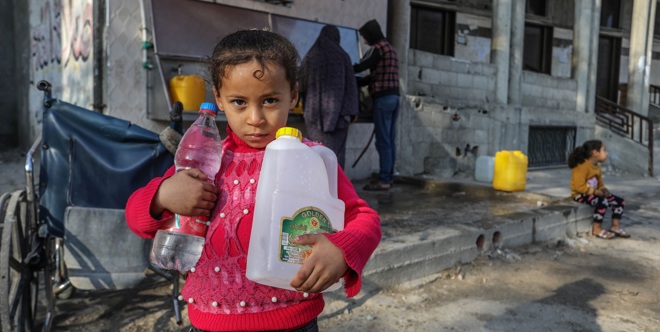 Fonds eau potable pour Gaza