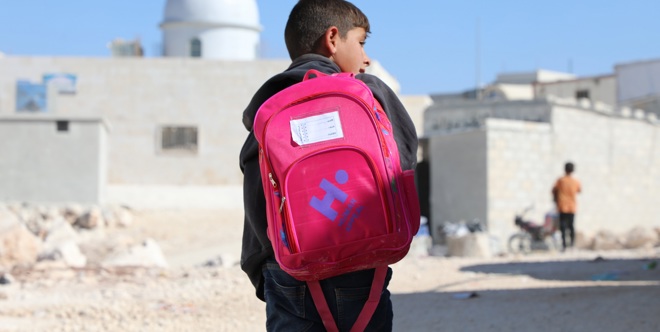 Kit scolaire Réfugiés Syriens