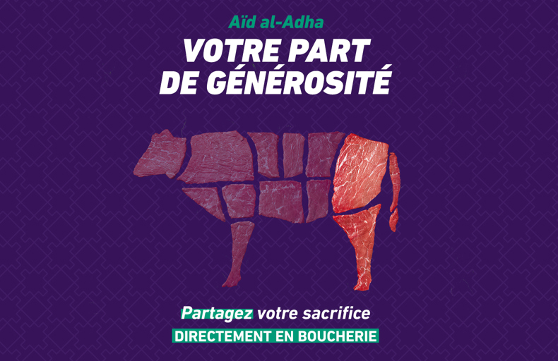 Votre part de générosité chez votre boucher