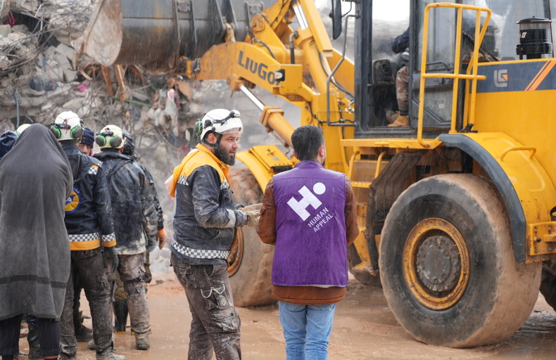 Human Appeal sur le terrain en Turquie