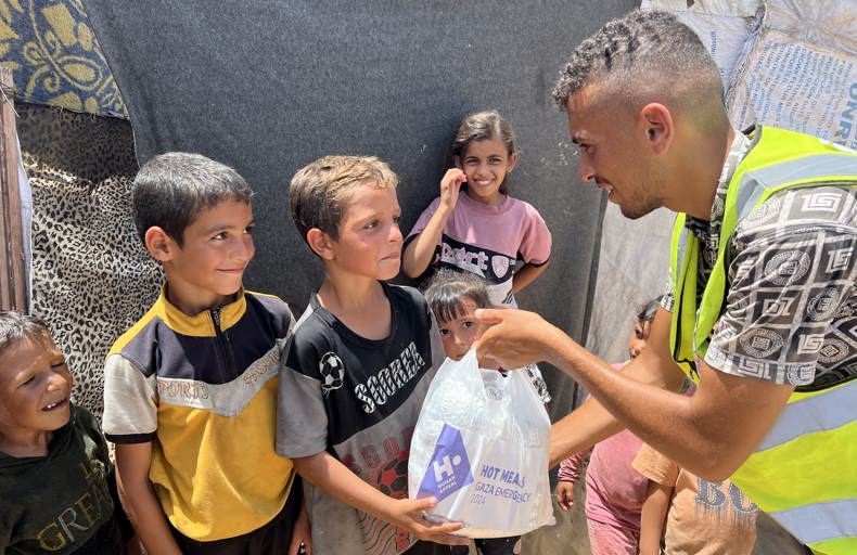 Repas chauds pour Gaza