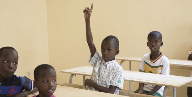 Rénovation d'une école au Sénégal